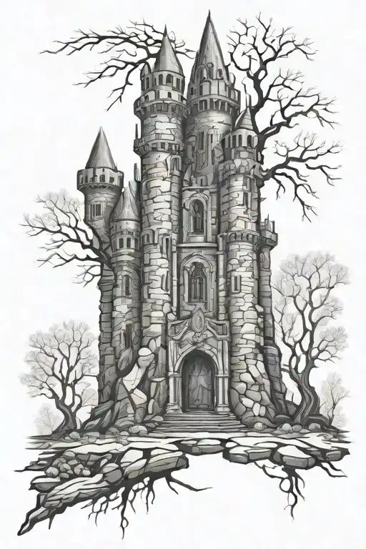 Gothic Castle Ruins