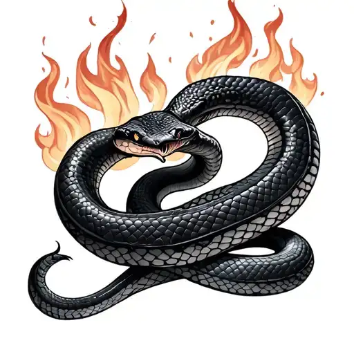 Snakes With Fire
