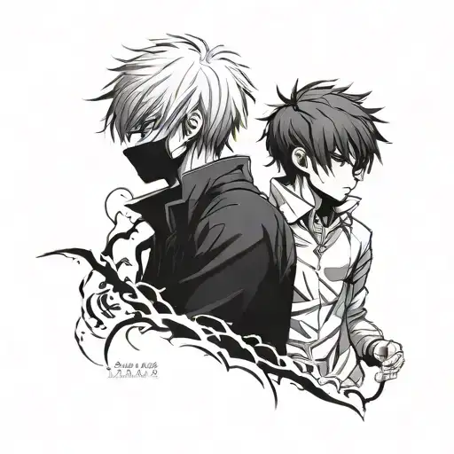 Ken Kaneki X Killua Zoldyck