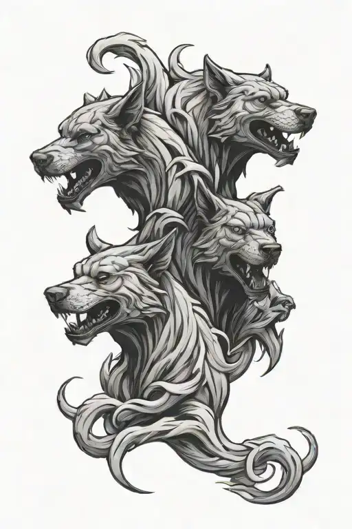 Cerberus 3 Heads Only