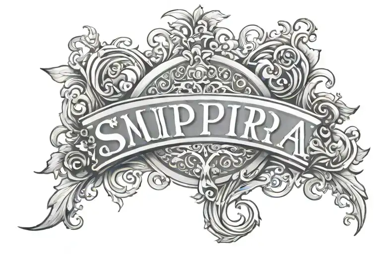 Familia Supra Omnia In Latin Font The Letters