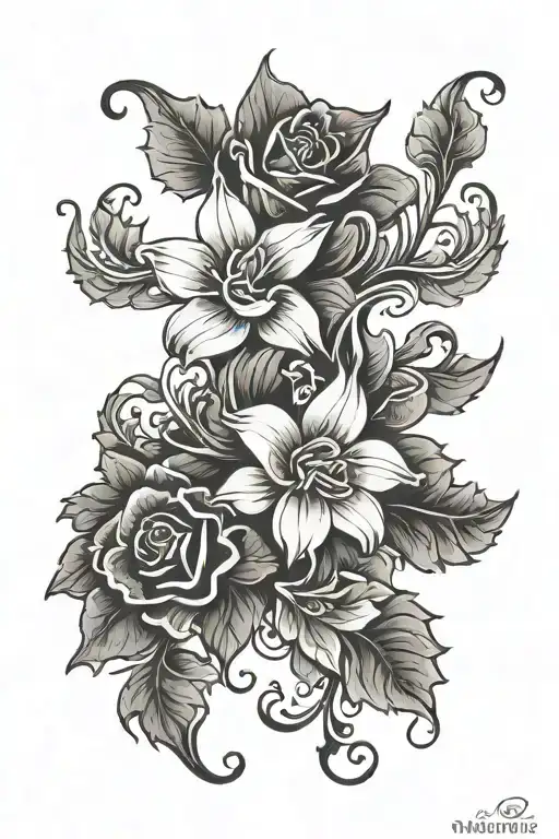 Flower Vine Wrapping