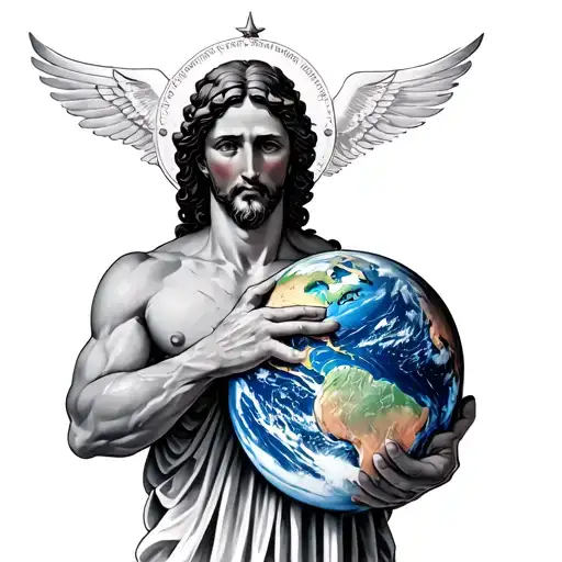God Holding The World