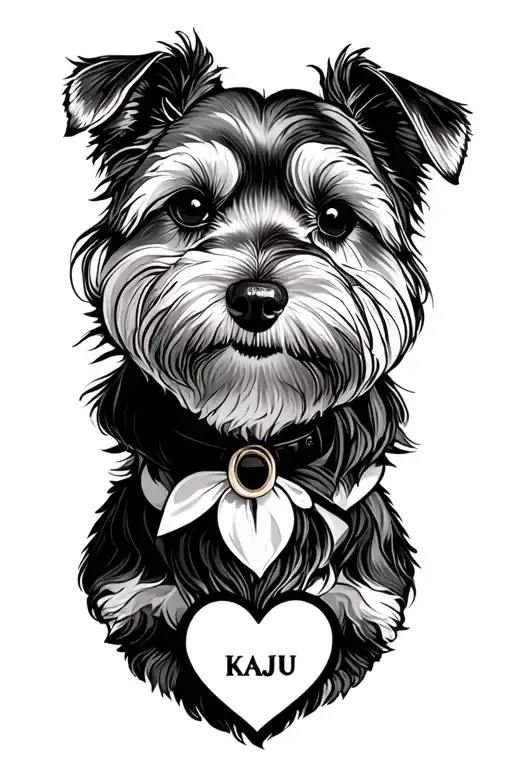 Dog With A Heart Named Kaju