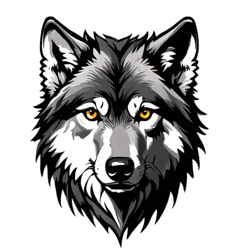 Wolf Face Surrounded