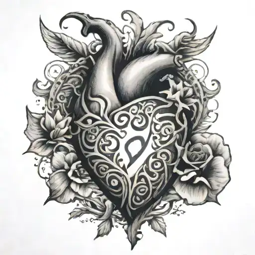 Franco With A Heart At The End Of The O