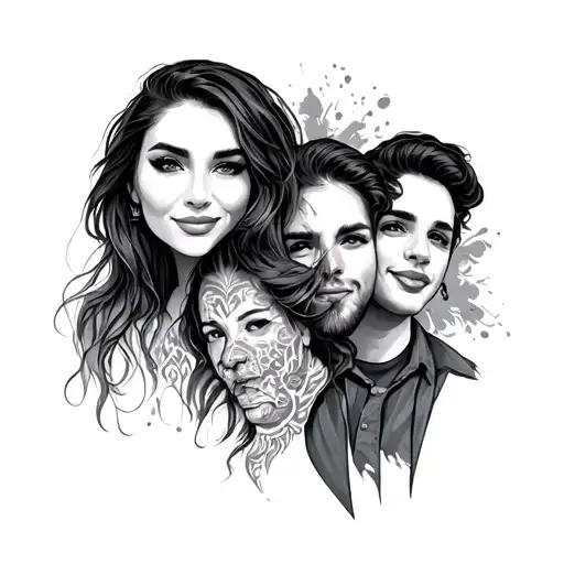 Tattoo For 3 Friends