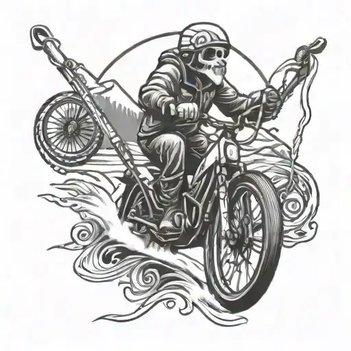 Biking Grateful Dead Skiing