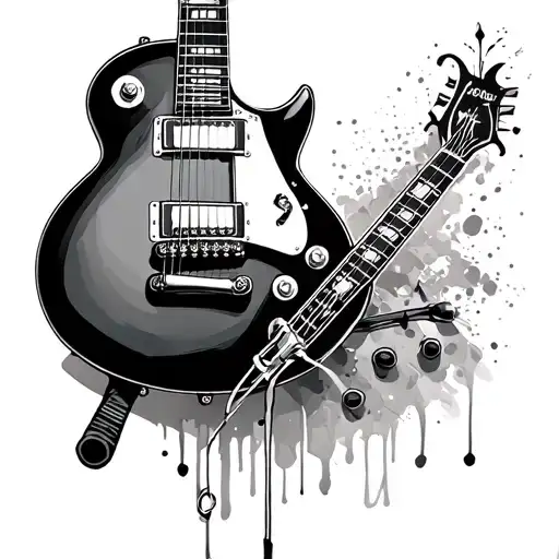 Electric Guitar And Music