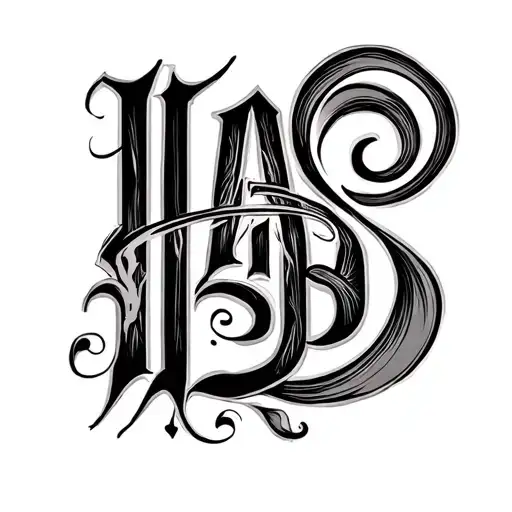 Habib In A Fancy Swirly Font