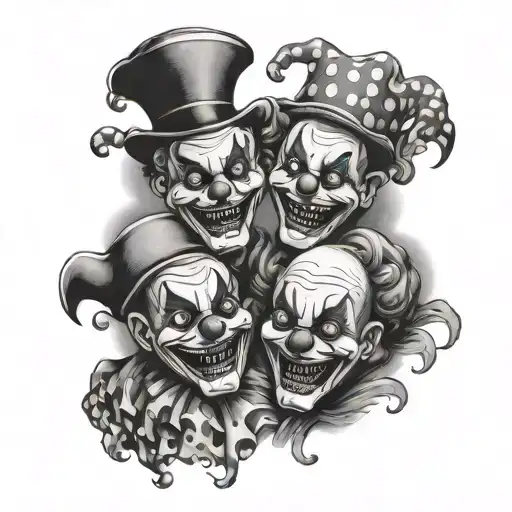 Laugh Now Cry Later Clowns
