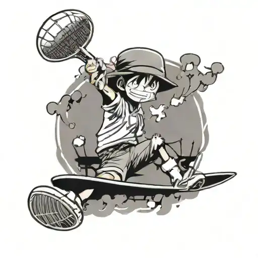 Tennis And Luffy Hat