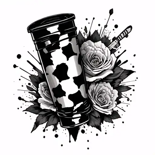 Please Make A Full Leg Wraparound Trash Polka Themed