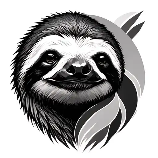 Sloth Faces Overlapping