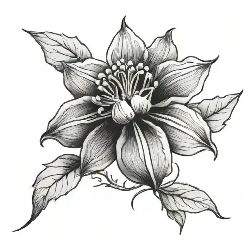 Clematis Pixie Flower