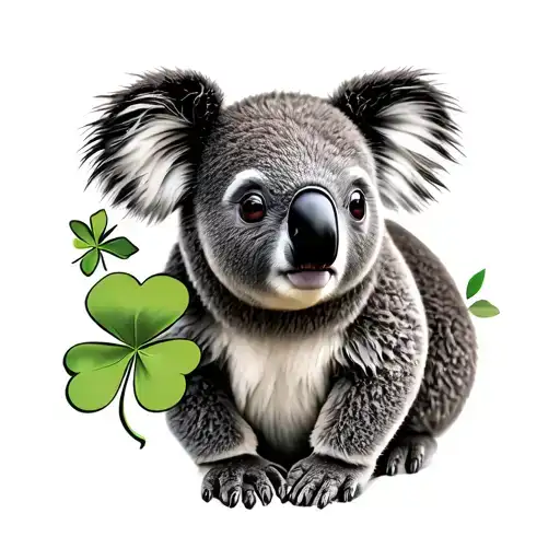 Shamrock And Koala