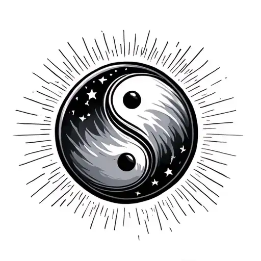 Cali America Shield On Yin Yang