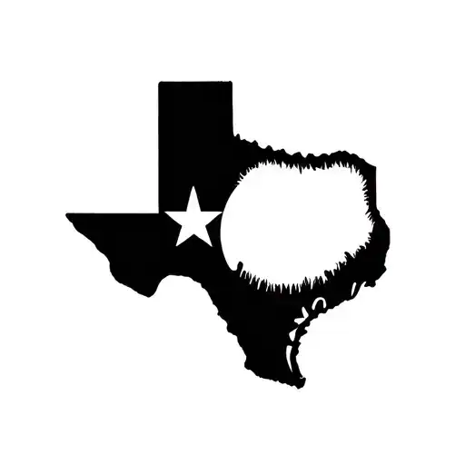 Texas State Outline