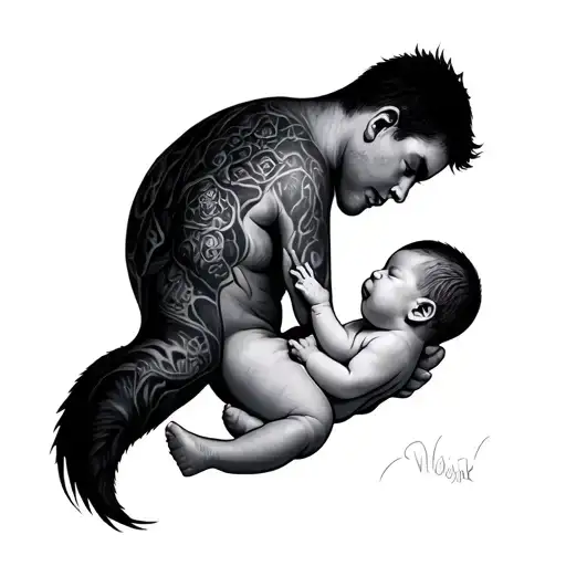 Pacemaker Dual Chamber With One Electrode And Newborn Son Wojtek