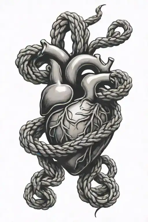 Heart Made Of Rope