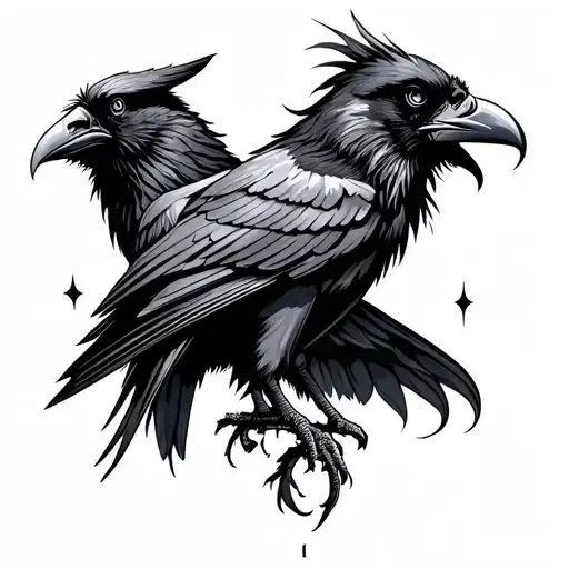 Forearm Odins Ravens
