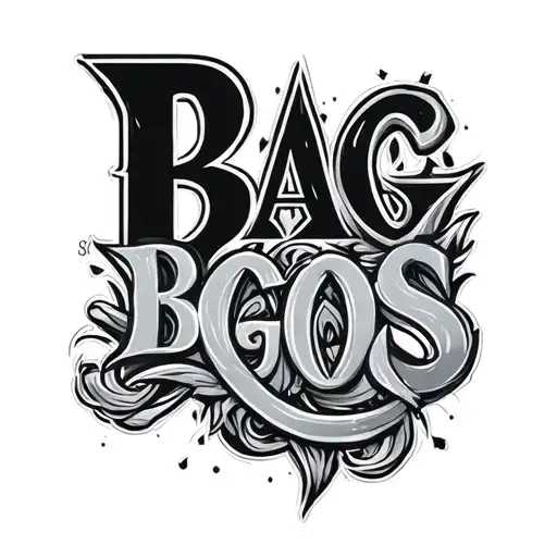Text 'Bagos'