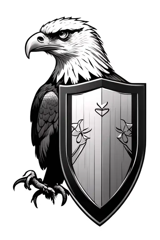 Eagle With Shield