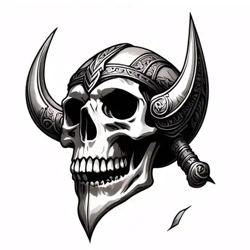 Viking Skull