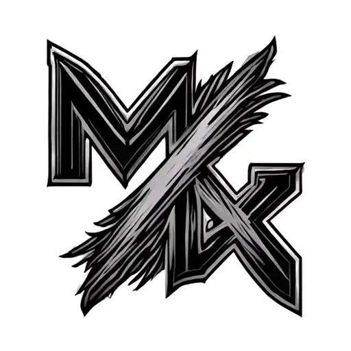 Banner With The Letters Mmx On It