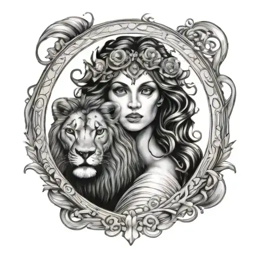 Circe And Her Lion