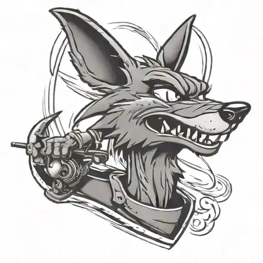 Wile E Coyote Welder