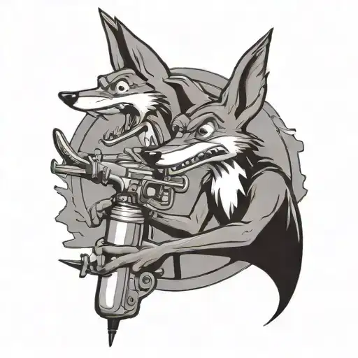 Wile E Coyote Welding