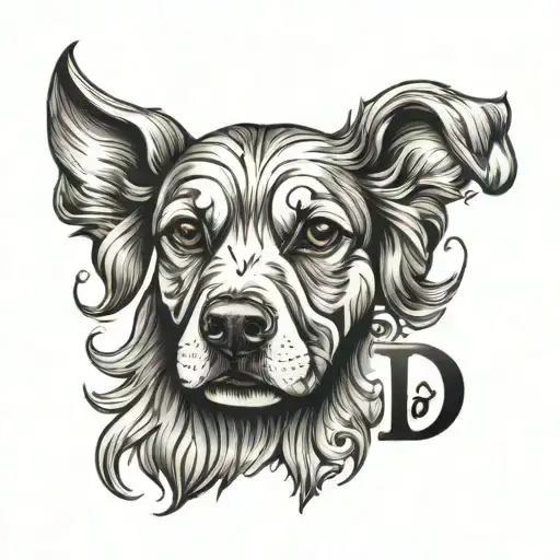 The Letter I Which Symbolizes My Dog's First Name