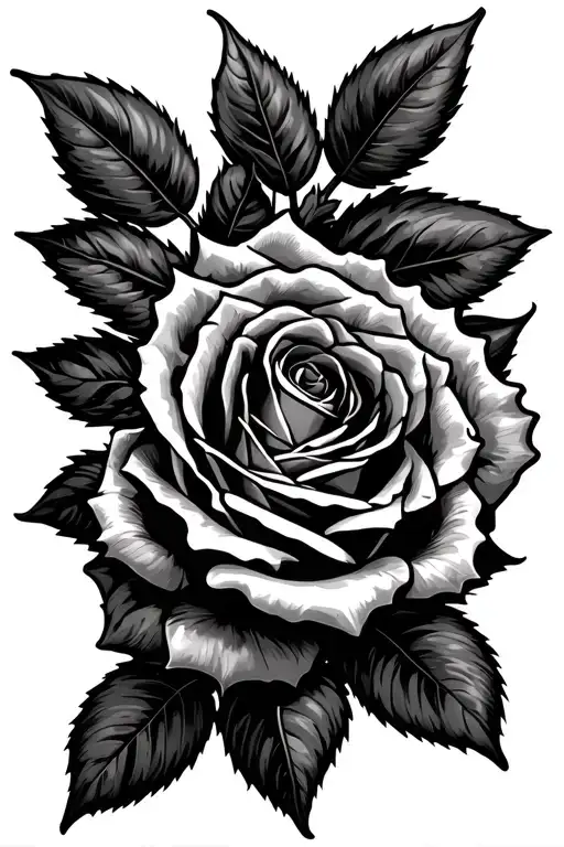 Roses And Roman Numerals Representing Important Dates