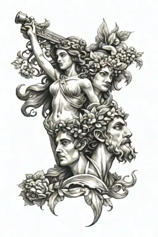 Dionysus And The Maenads