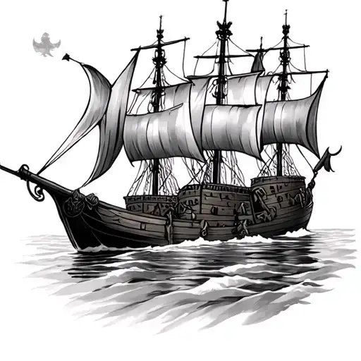 Vikings With Ships