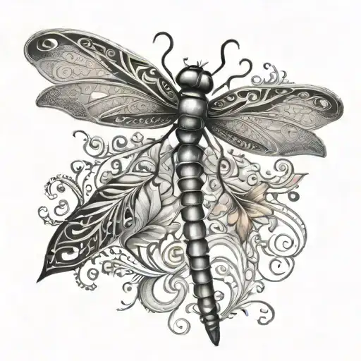 Jewels Filigree Dragonfly