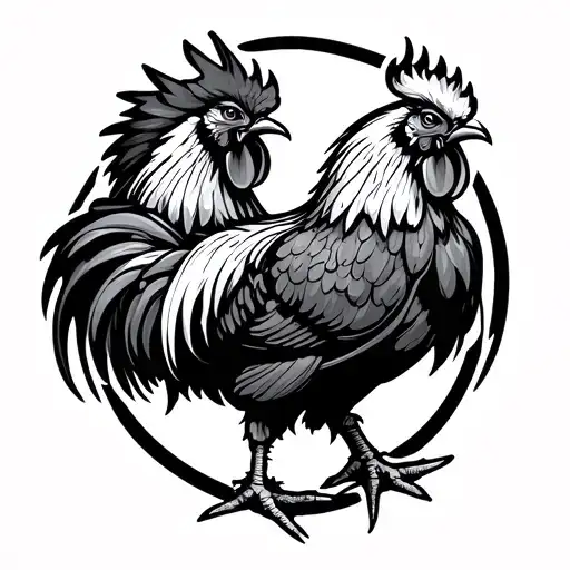 Fighting Roosters