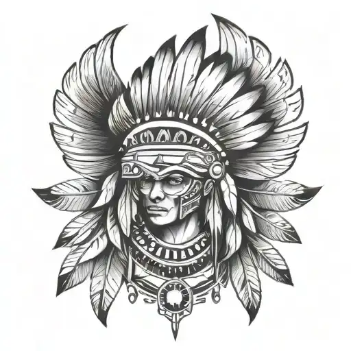 Native Tattoo Inspired