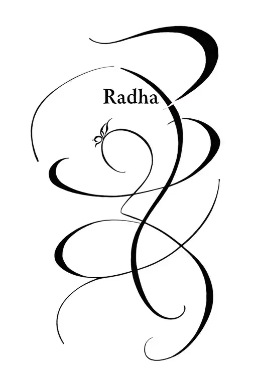 Bishti Name With Radha Name