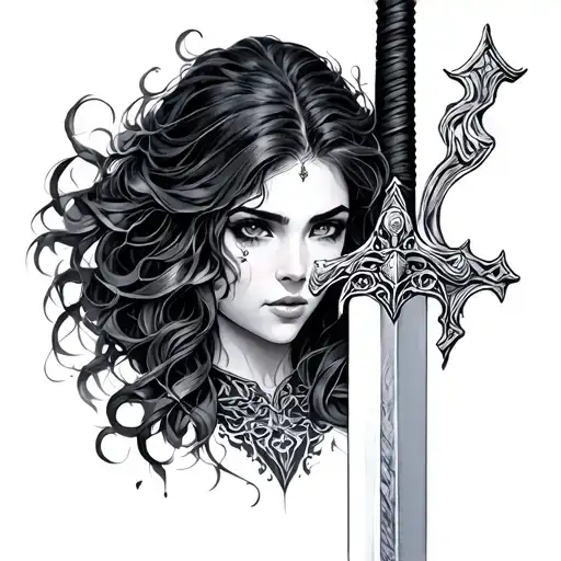 Jania And Sword