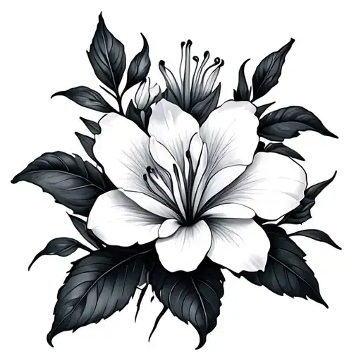 Flor De Lili Flowers Surrounded