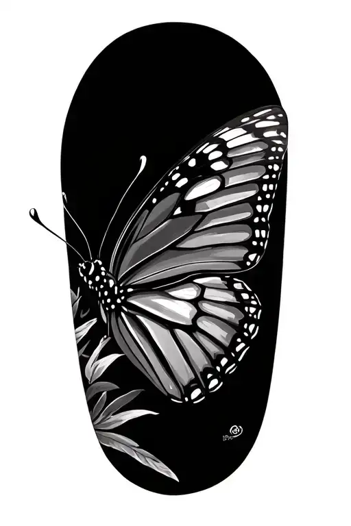 Butterfly On Skiis