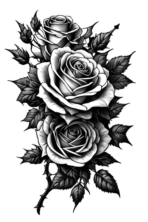 Roses With Pistol Thorns