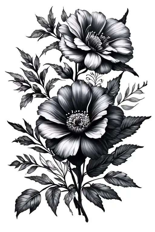 17 Different Flowers And Leaves