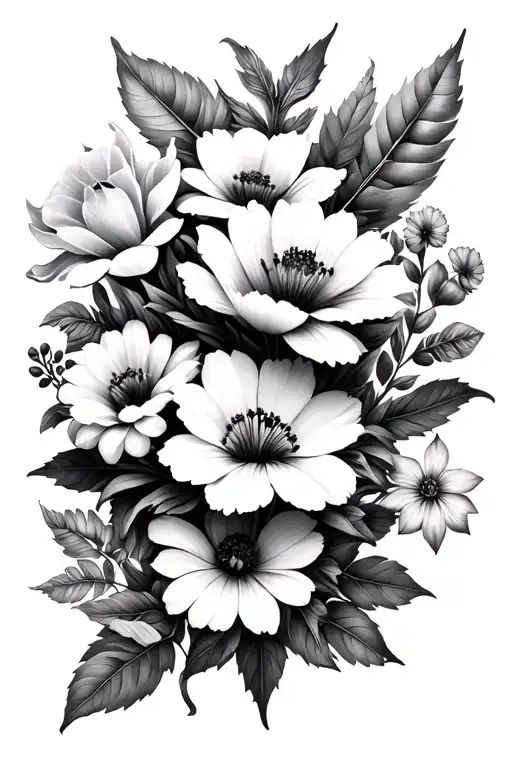 17 Different Flowers And Leaves