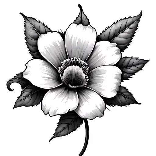 Flower And Puzzle Piece