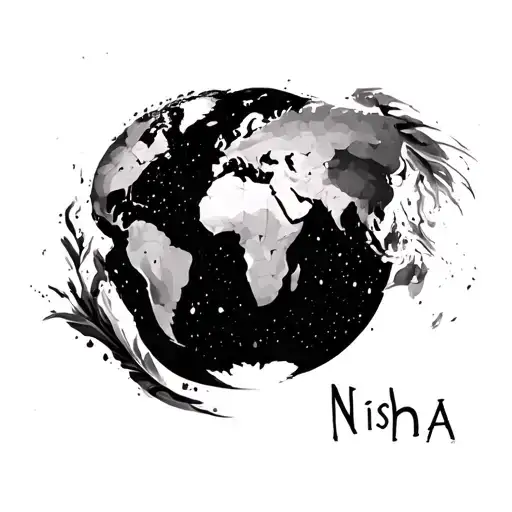 Nisha Is My World Map Inside