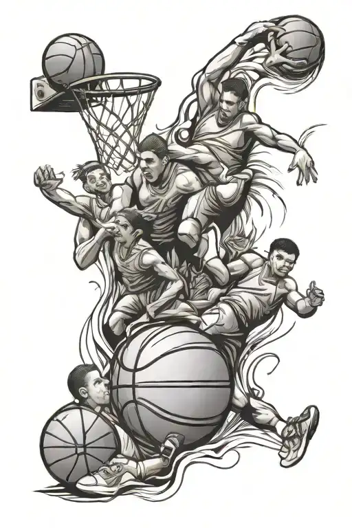 Basketball And Family