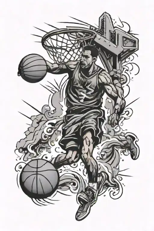 Basketball And Obstacles Being Humbled